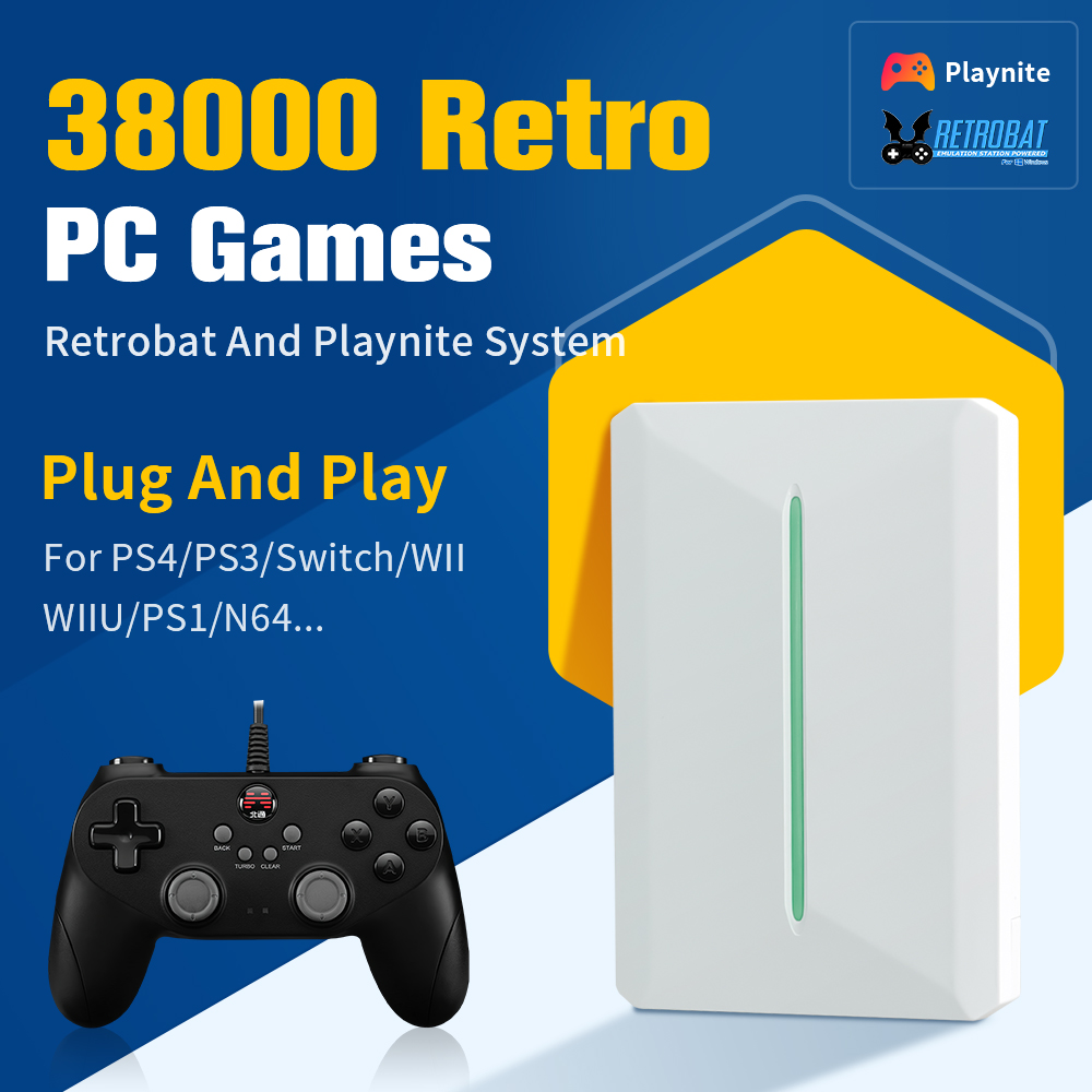 Retro Gaming Hard Drive - محرك الأقراص الصلبة المحمول للعبة ريترو