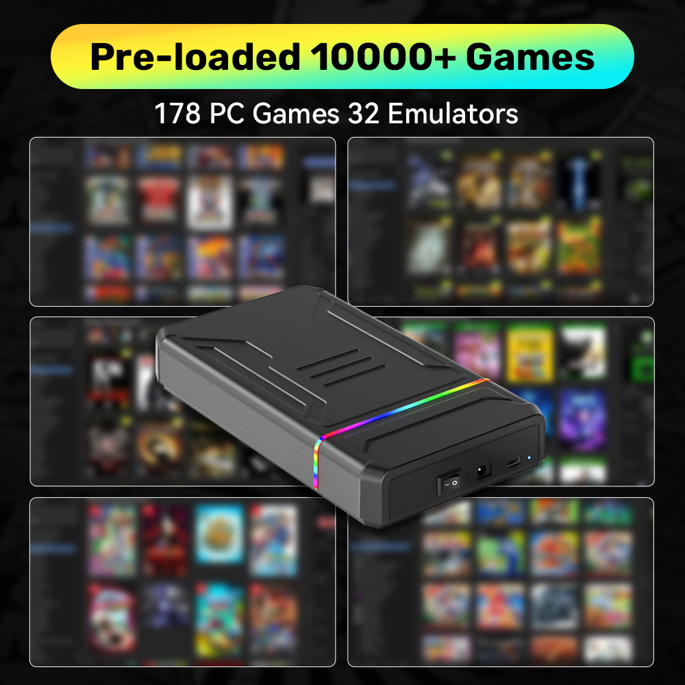 محرك أقراص صلبة خارجي بسعة 3 ت - مراجعة Retro Gaming Hard Drive وسعره