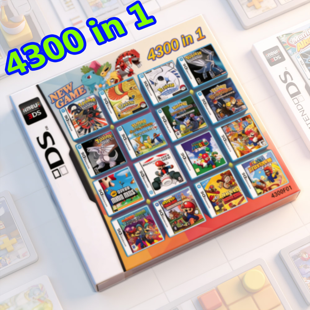 • خرطوشة ألعاب متعددة بتصميم ب - مراجعة Retro Game Card وسعره