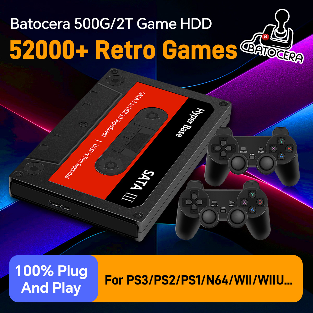 قرص صلب للألعاب الكلاسيكية بسع - مراجعة Retro Gaming Hard Drive وسعره