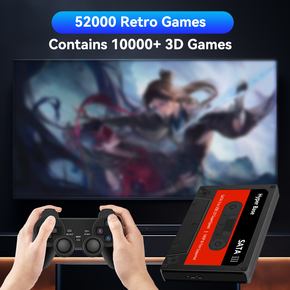 قرص صلب للألعاب الكلاسيكية بسع - مراجعة Retro Gaming Hard Drive وسعره