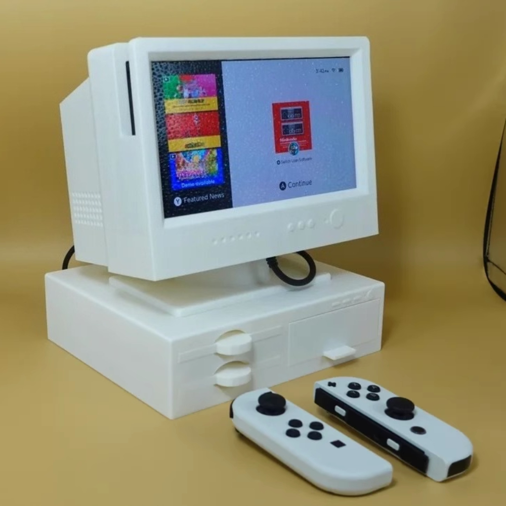 ل NS التبديل قاعدة قوس الزخرفي - مراجعة Retro Game Card وسعره