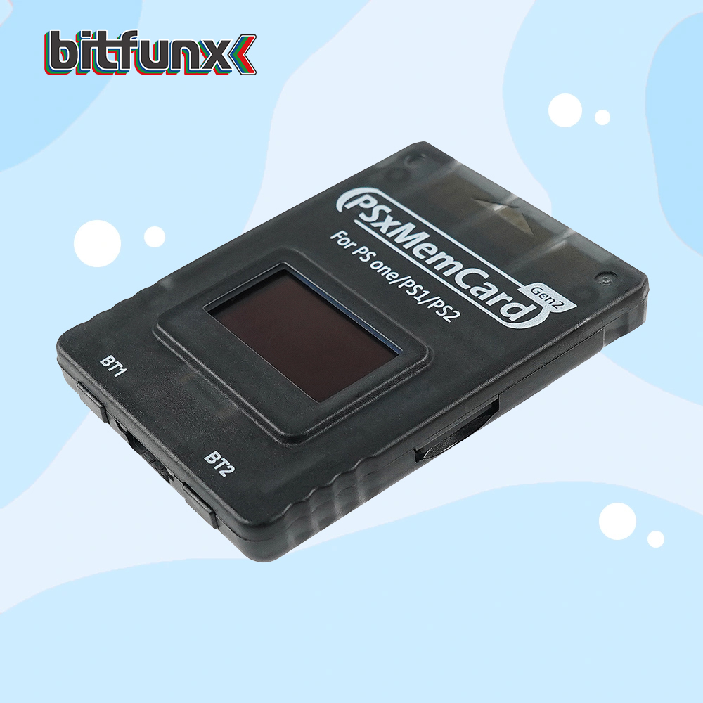 توفر لعبة Bitfunx PSxMemCard G - مراجعة Retro Gaming Monitor وسعره