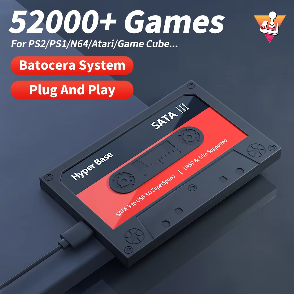 محرك الأقراص الصلبة للعبة Bato - مراجعة Retro Gaming Hard Drive وسعره