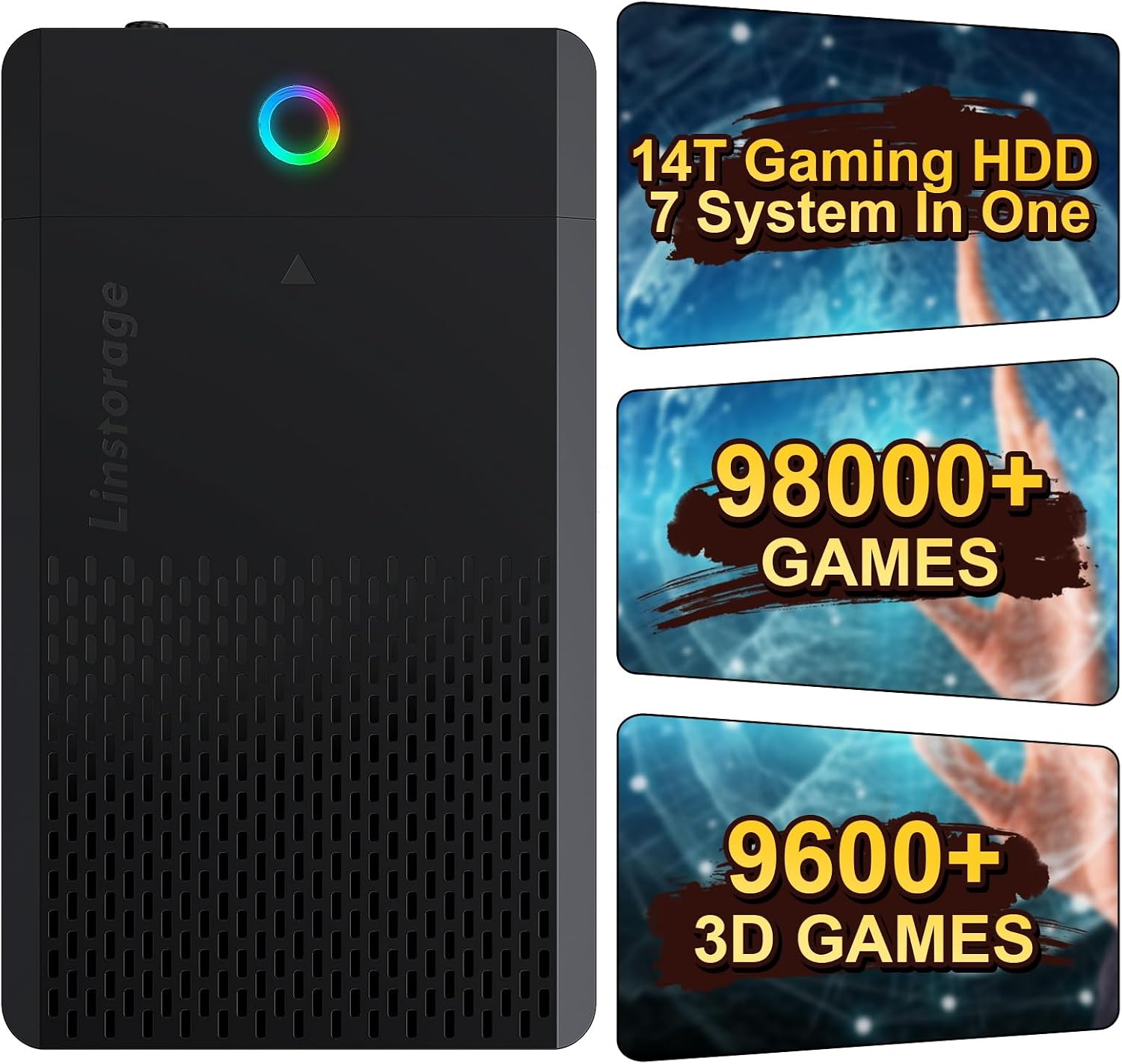 قرص صلب جديد للألعاب الكلاسيكي - مراجعة Retro Gaming Hard Drive وسعره