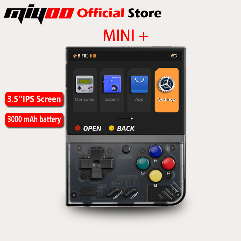 MIYOO Mini Plus وحدة تحكم ألعا - مراجعة Retro Gaming Monitor وسعره